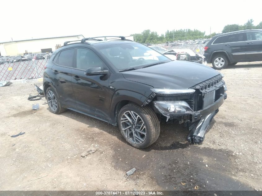 2022 HYUNDAI KONA N LINE - KM8K3CA34NU830454