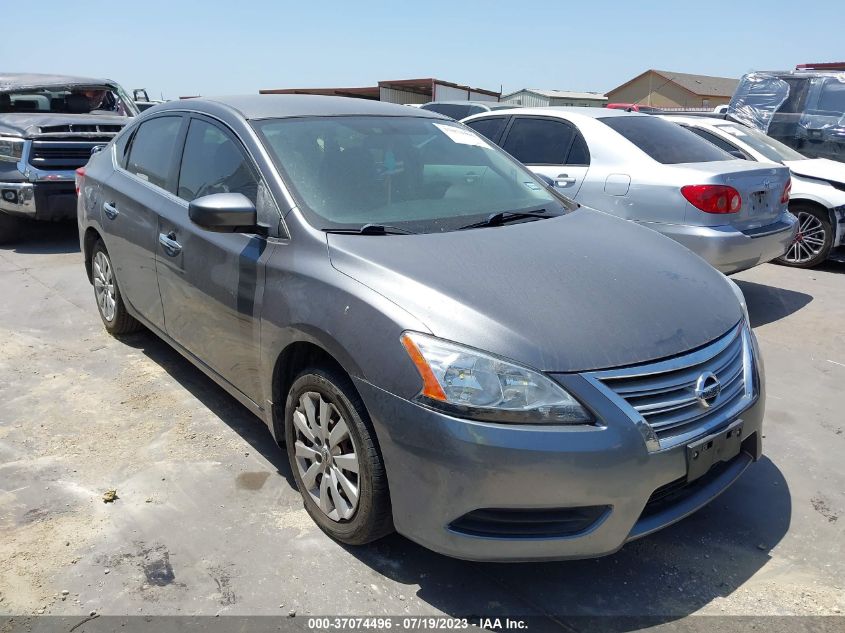 2015 NISSAN SENTRA S - 3N1AB7AP2FY294618