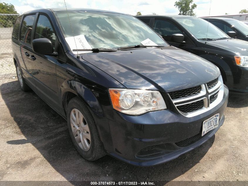2016 DODGE GRAND CARAVAN SE - 2C4RDGBG5GR122366