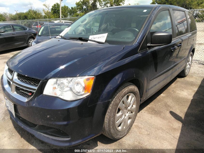 2016 DODGE GRAND CARAVAN SE - 2C4RDGBG5GR122366