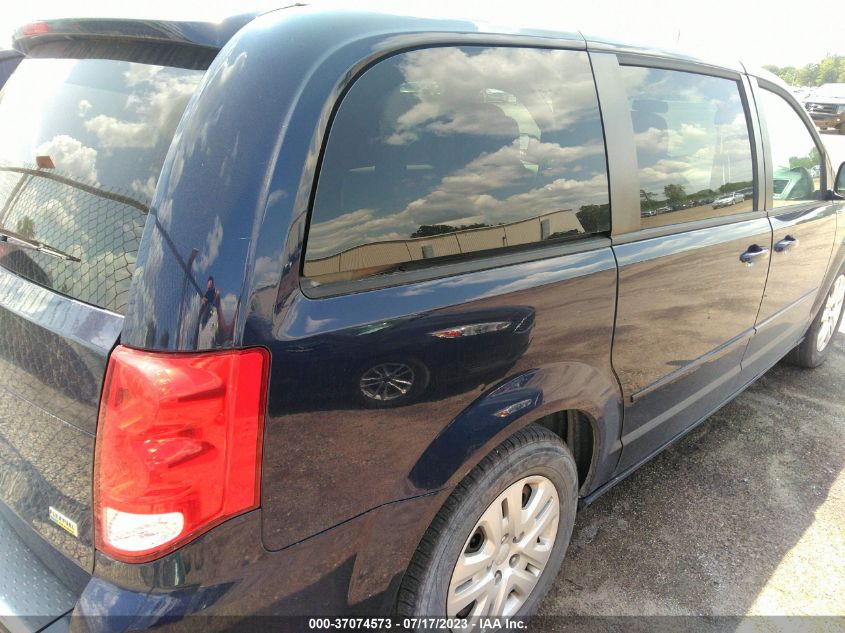 2016 DODGE GRAND CARAVAN SE - 2C4RDGBG5GR122366