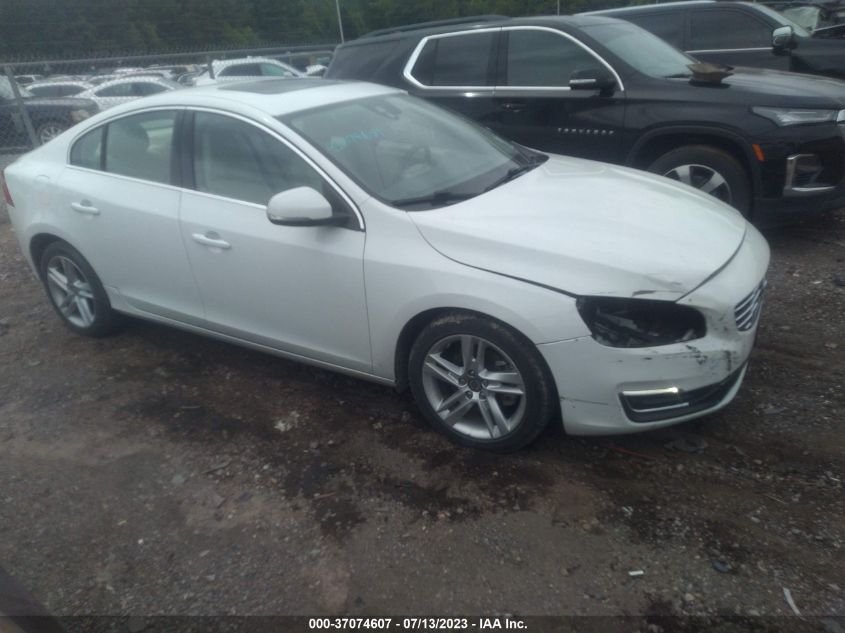 2015 VOLVO S60 T5 DRIVE-E PREMIER - YV140MFK7F1344651
