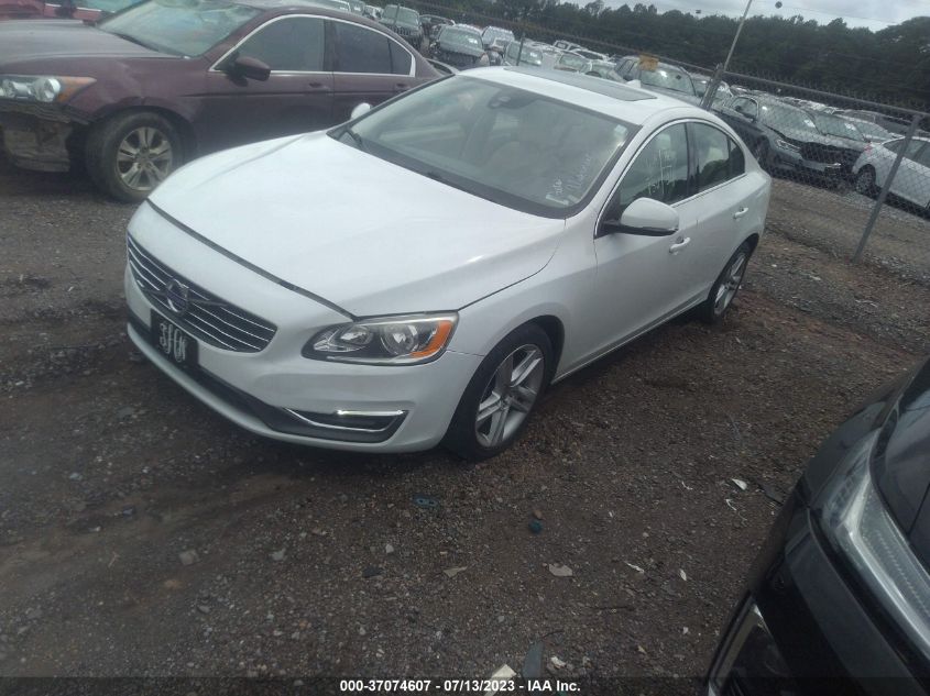 2015 VOLVO S60 T5 DRIVE-E PREMIER - YV140MFK7F1344651
