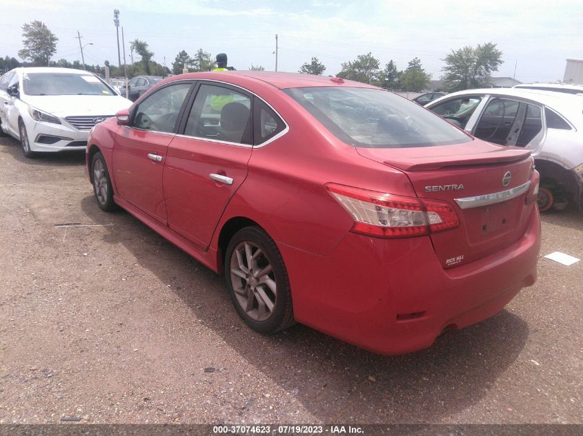 2015 NISSAN SENTRA SR - 3N1AB7AP3FY353658