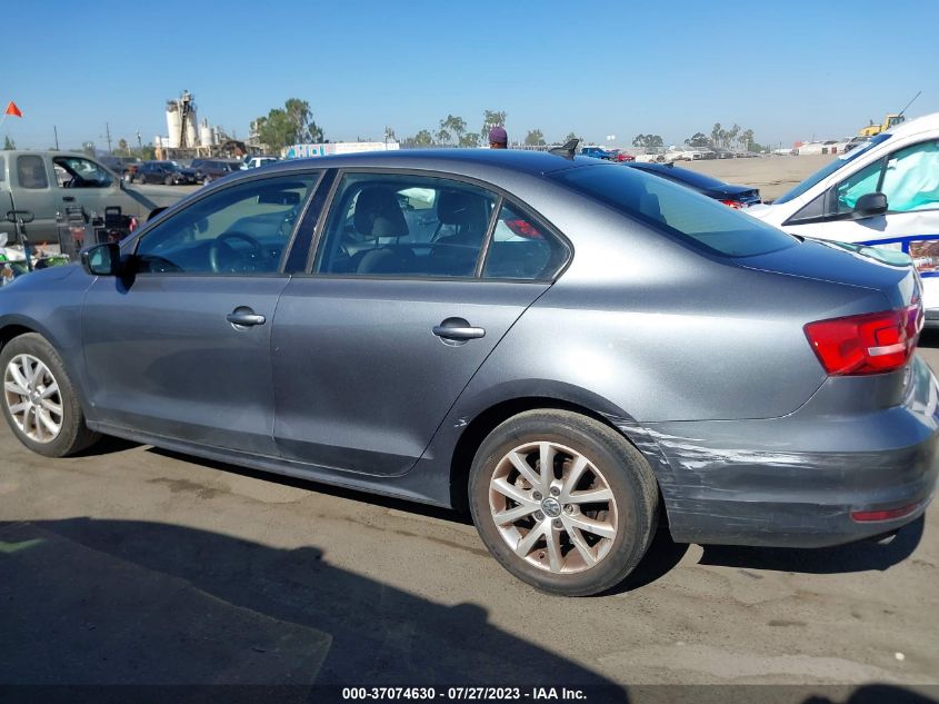 2015 VOLKSWAGEN JETTA SEDAN 1.8T SE - 3VWD17AJ6FM316908