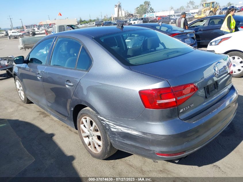 2015 VOLKSWAGEN JETTA SEDAN 1.8T SE - 3VWD17AJ6FM316908