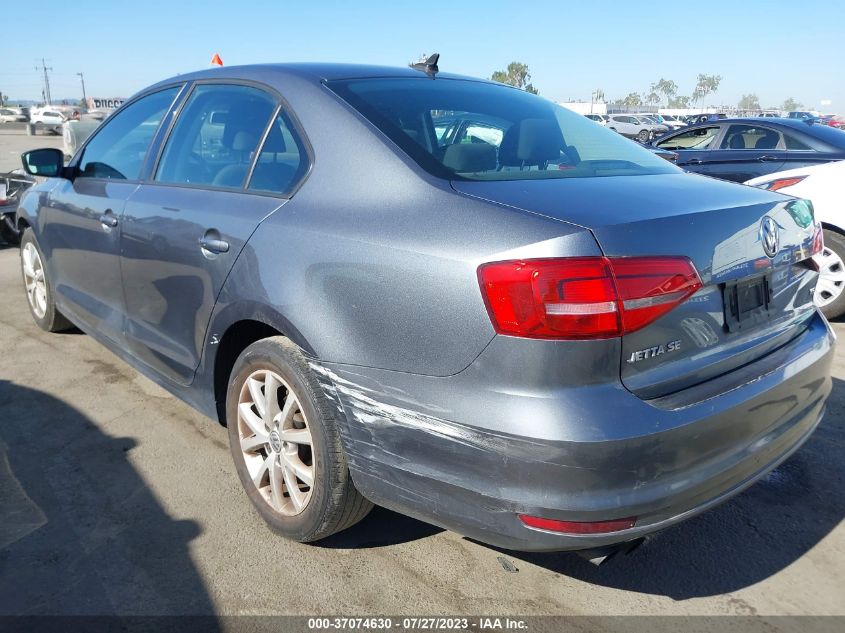 2015 VOLKSWAGEN JETTA SEDAN 1.8T SE - 3VWD17AJ6FM316908