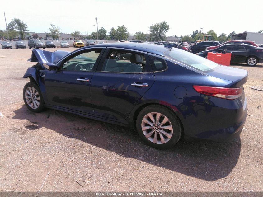 2016 KIA OPTIMA EX - 5XXGU4L35GG035271