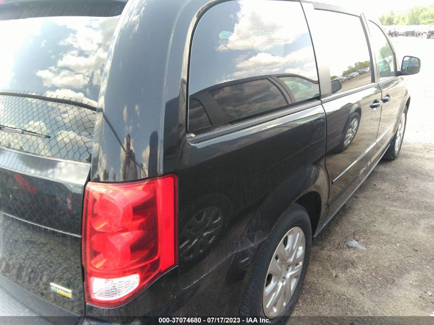 2016 DODGE GRAND CARAVAN SE - 2C4RDGBGXGR100525