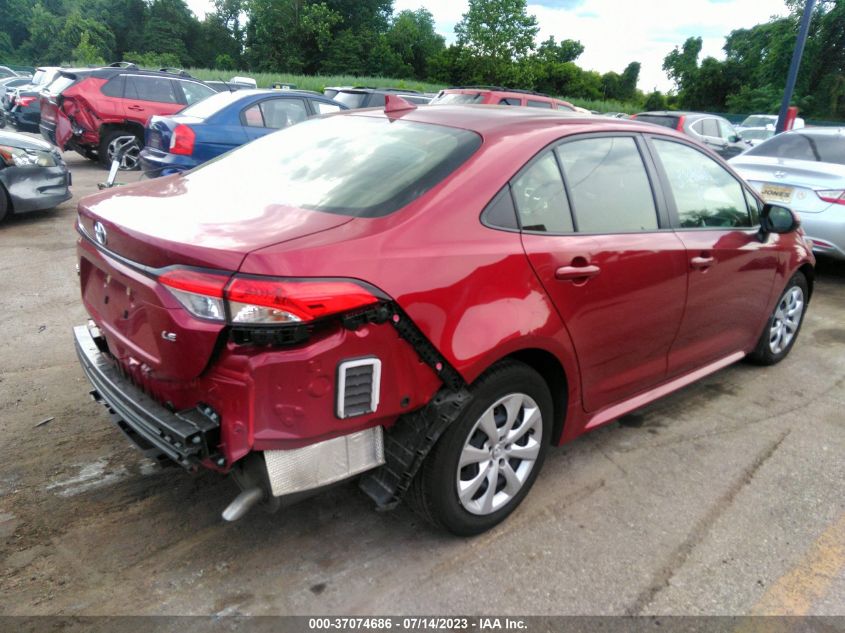 2022 TOYOTA COROLLA LE - JTDEPMAE0NJ231436
