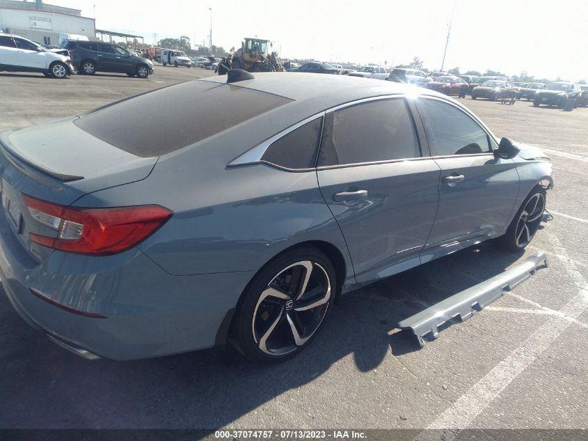2022 HONDA ACCORD SEDAN SPORT - 1HGCV1F36NA117235