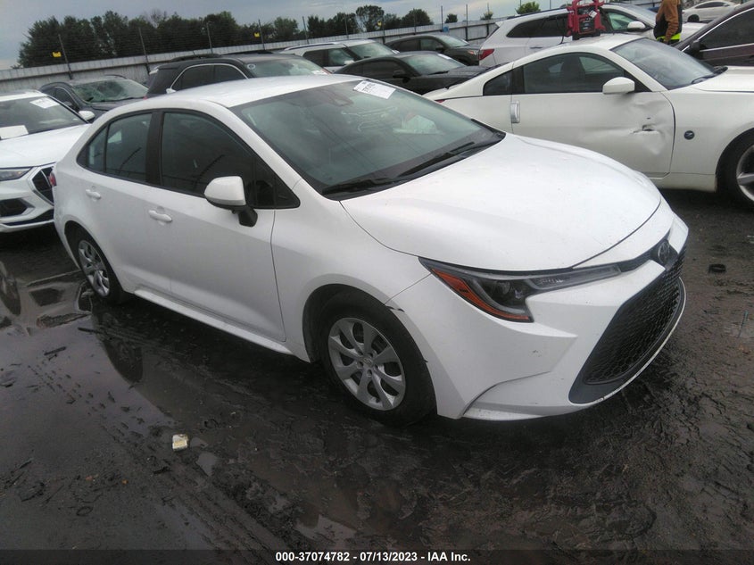 VIN 5YFEPMAE3MP258270 2021 TOYOTA COROLLA LE