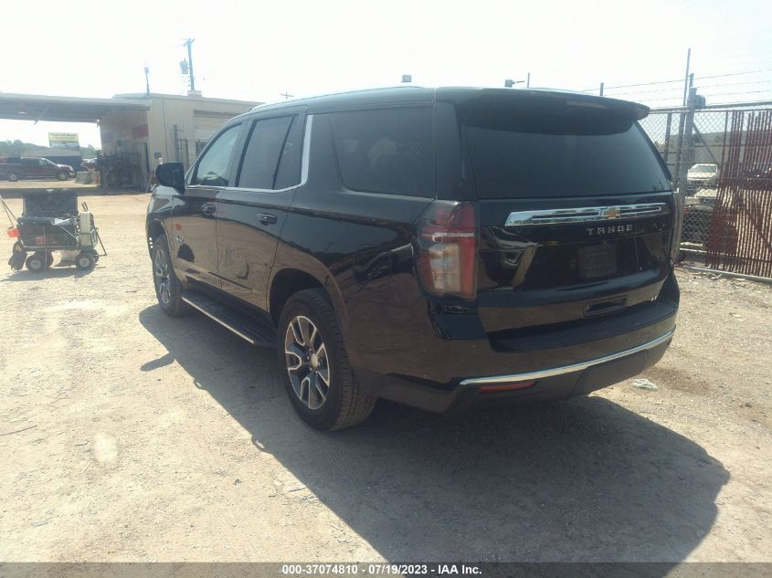 2023 CHEVROLET TAHOE K1500 LT - 1GNSKNKD4PR170505