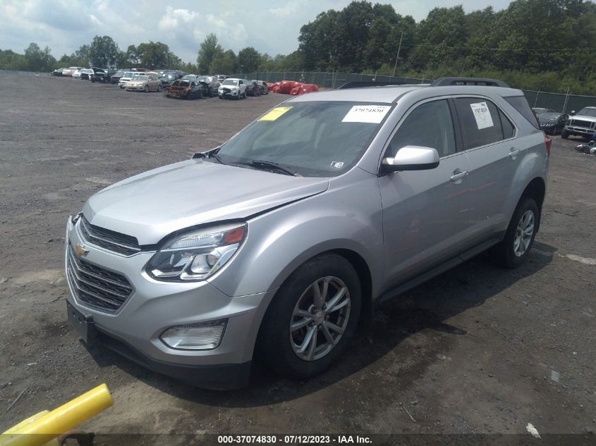 2016 CHEVROLET EQUINOX LT - 2GNFLFEK0G6214753