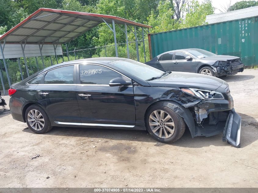 2017 HYUNDAI SONATA SPORT/LIMITED - 5NPE34AFXHH526156