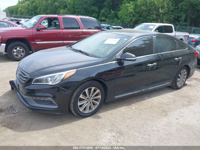 2017 HYUNDAI SONATA SPORT/LIMITED - 5NPE34AFXHH526156