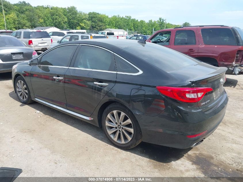 2017 HYUNDAI SONATA SPORT/LIMITED - 5NPE34AFXHH526156