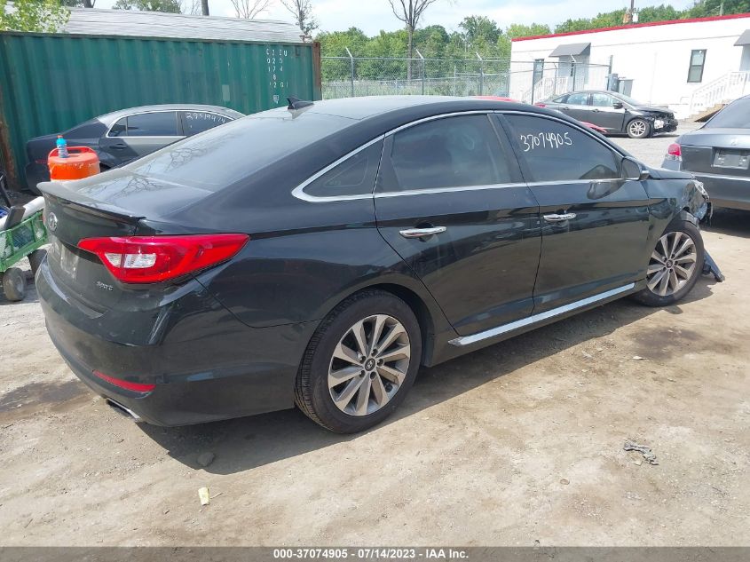 2017 HYUNDAI SONATA SPORT/LIMITED - 5NPE34AFXHH526156