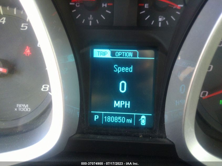 2013 CHEVROLET EQUINOX LT - 2GNFLNEK4D6318698