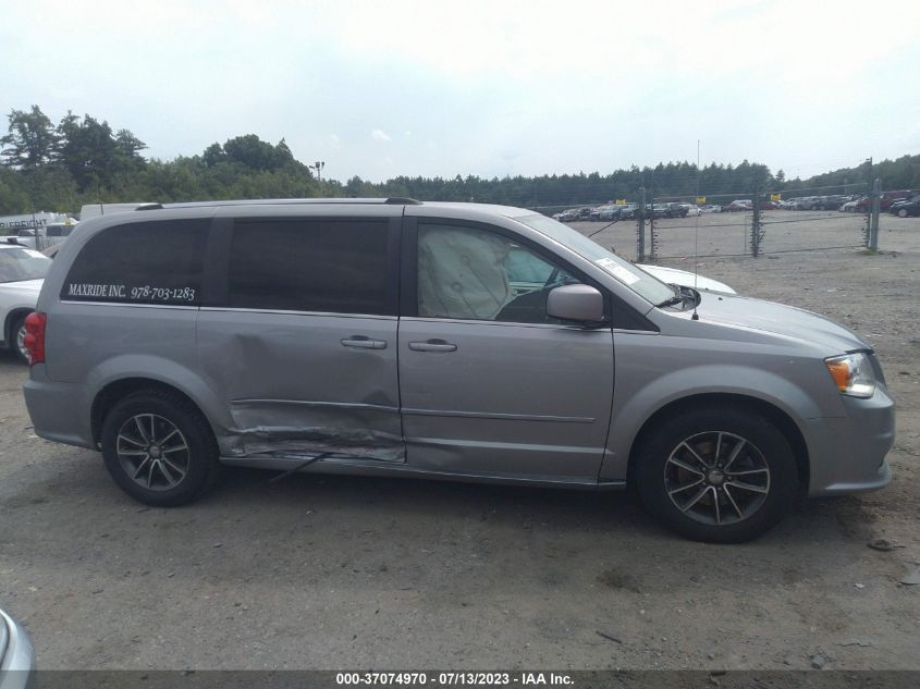 2017 DODGE GRAND CARAVAN SXT - 2C4RDGCG7HR605390