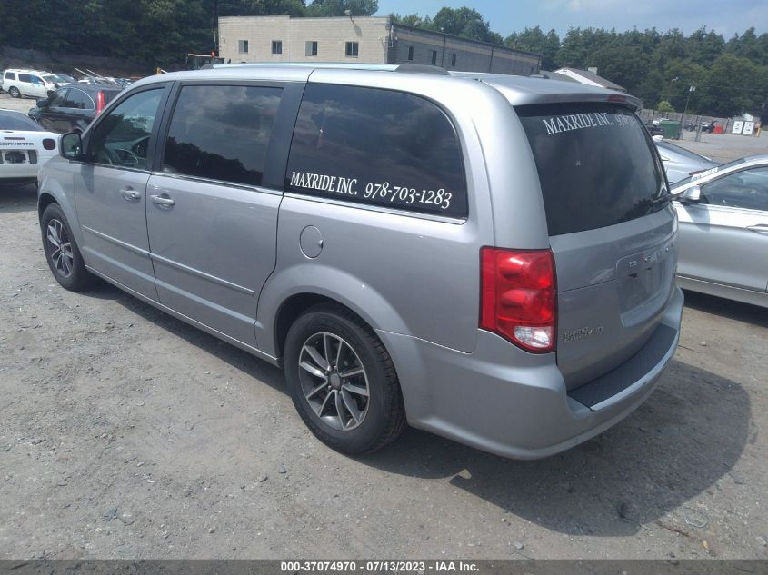 2017 DODGE GRAND CARAVAN SXT - 2C4RDGCG7HR605390