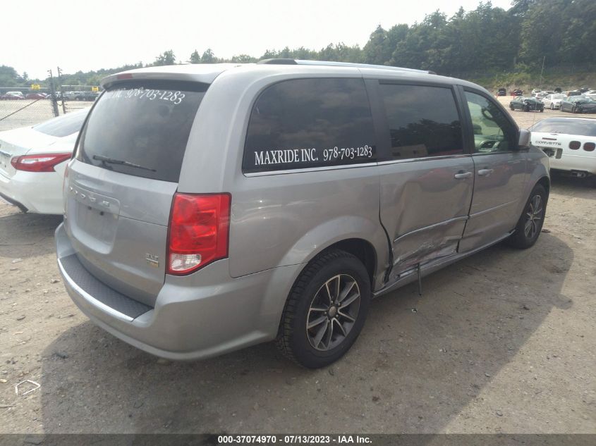 2017 DODGE GRAND CARAVAN SXT - 2C4RDGCG7HR605390
