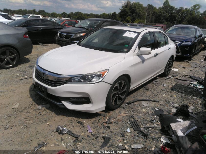 2016 HONDA ACCORD SEDAN EX-L - 1HGCR2F91GA069662