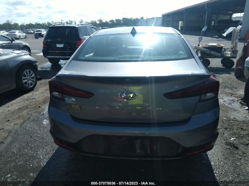 2019 HYUNDAI ELANTRA SEL - KMHD84LF5KU736831