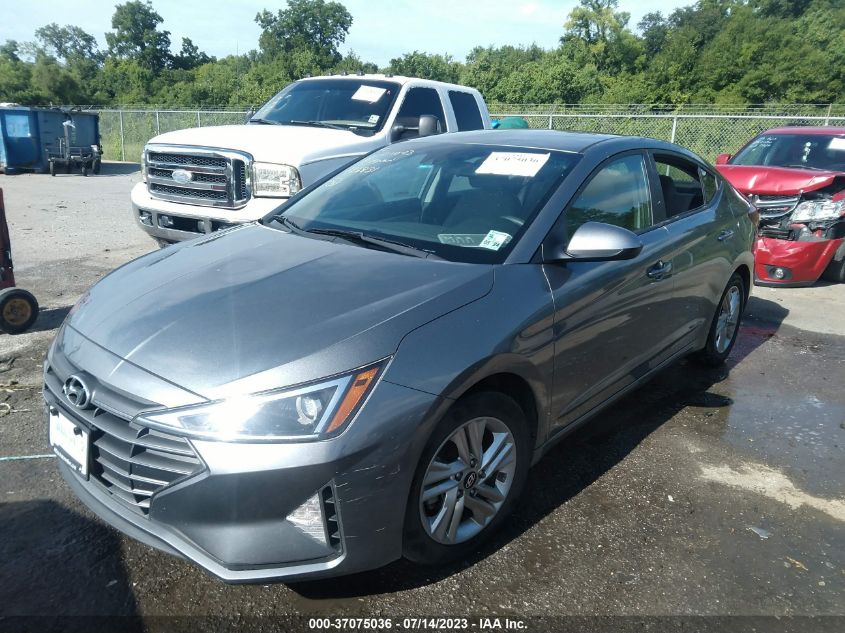 2019 HYUNDAI ELANTRA SEL - KMHD84LF5KU736831