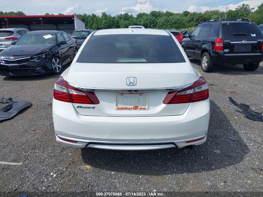 2016 HONDA ACCORD SEDAN EX-L - 1HGCR2F80GA051211