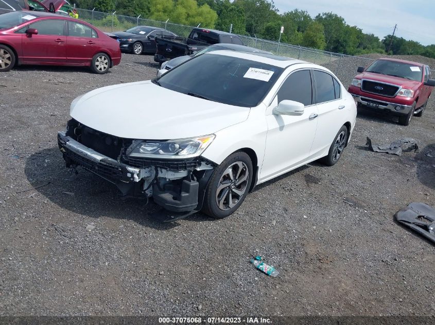 2016 HONDA ACCORD SEDAN EX-L - 1HGCR2F80GA051211