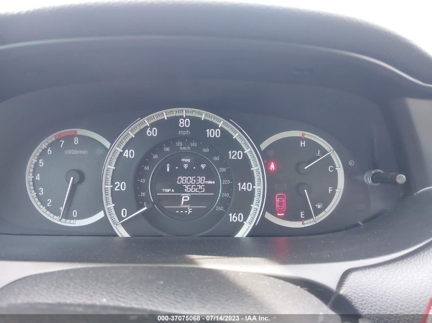2016 HONDA ACCORD SEDAN EX-L - 1HGCR2F80GA051211