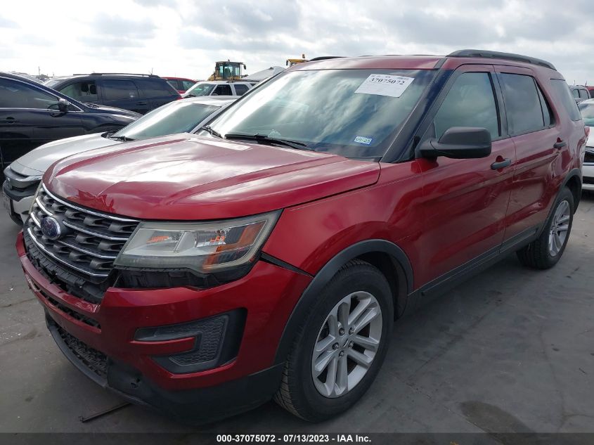 2016 FORD EXPLORER BASE - 1FM5K7B81GGA07273
