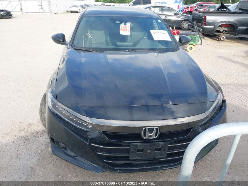 2021 HONDA ACCORD SEDAN SPORT - 1HGCV1F37MA028689