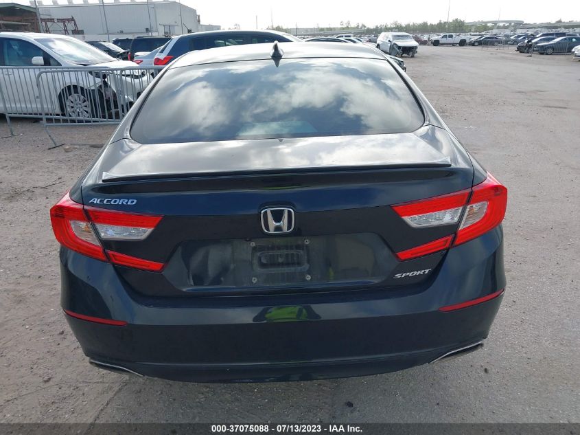 2021 HONDA ACCORD SEDAN SPORT - 1HGCV1F37MA028689