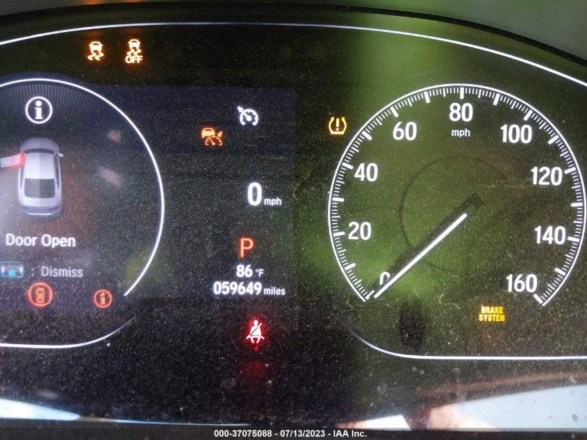 2021 HONDA ACCORD SEDAN SPORT - 1HGCV1F37MA028689