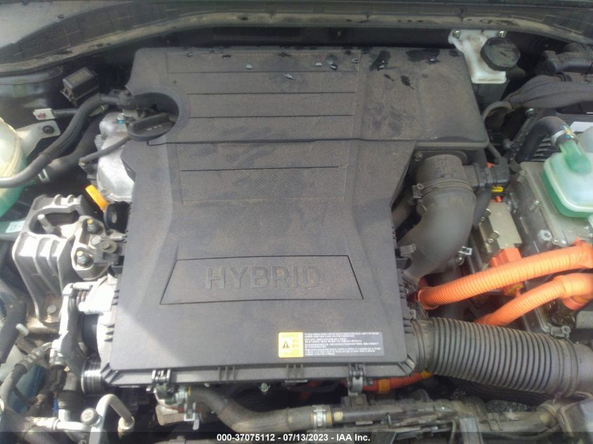 2017 HYUNDAI IONIQ HYBRID BLUE - KMHC65LC8HU023766