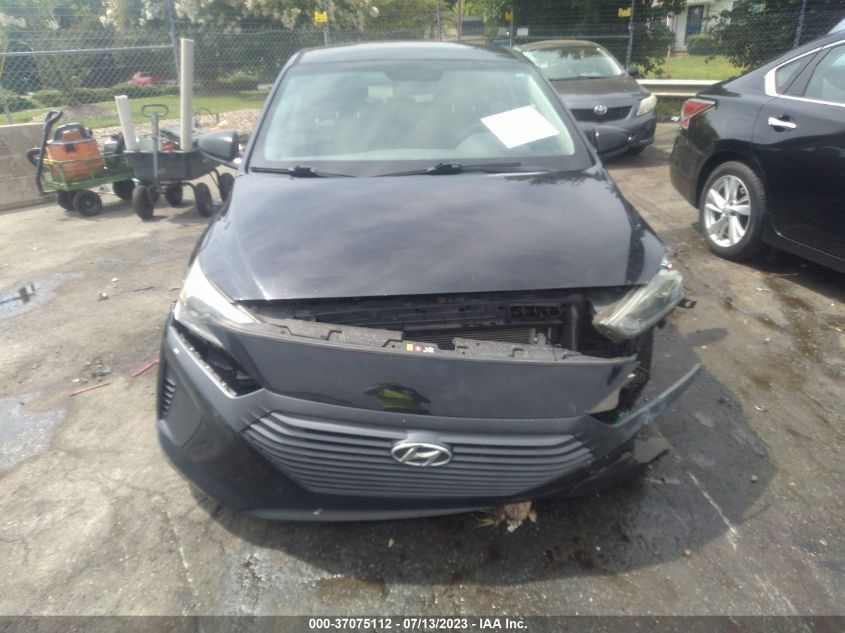 2017 HYUNDAI IONIQ HYBRID BLUE - KMHC65LC8HU023766