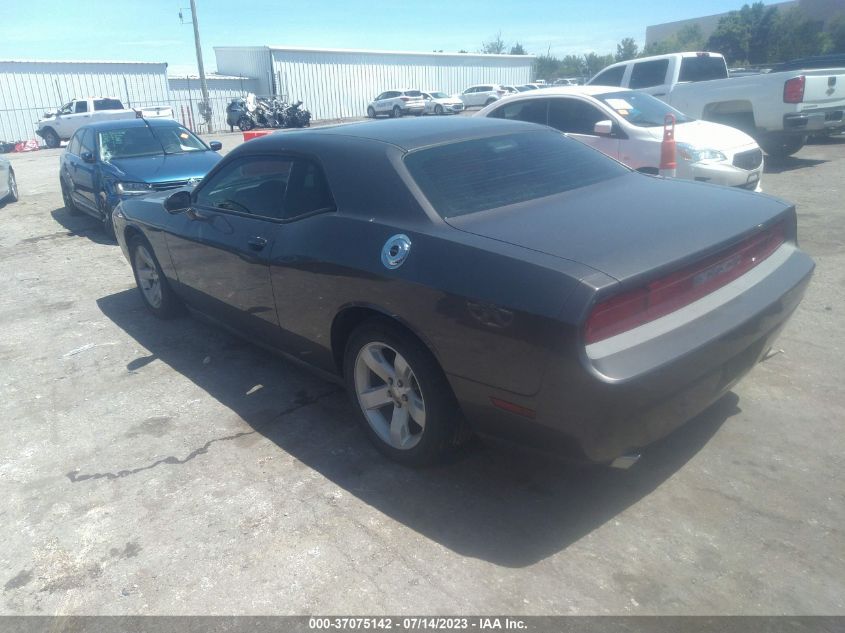 2013 DODGE CHALLENGER SXT - 2C3CDYAG3DH541769
