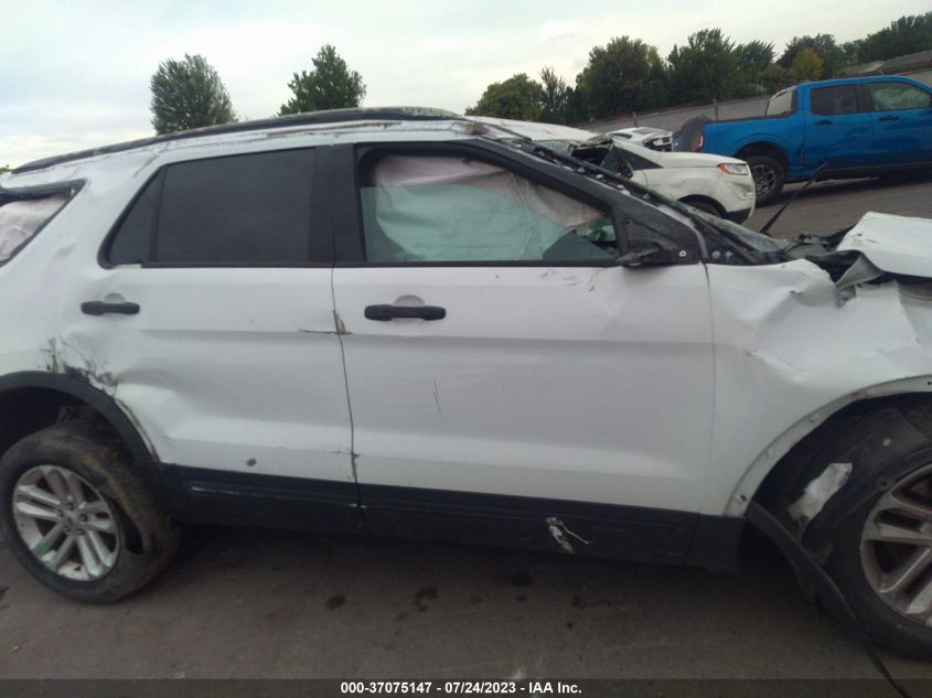 2017 FORD EXPLORER BASE - 1FM5K7B87HGE07596