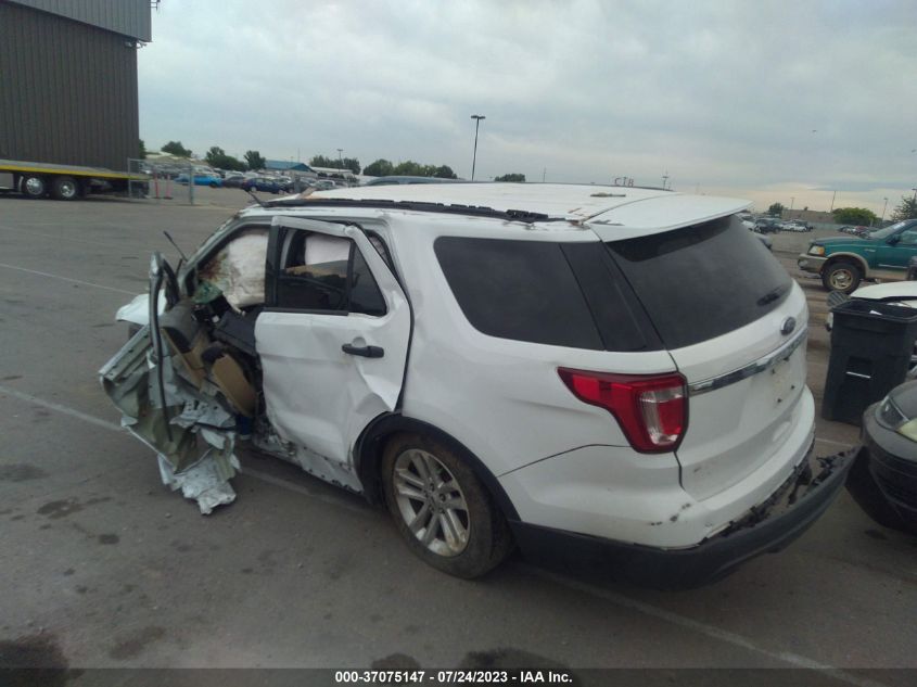 2017 FORD EXPLORER BASE - 1FM5K7B87HGE07596