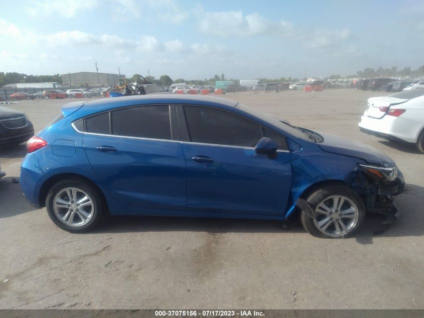 2018 CHEVROLET CRUZE LT - 3G1BE6SM9JS525932