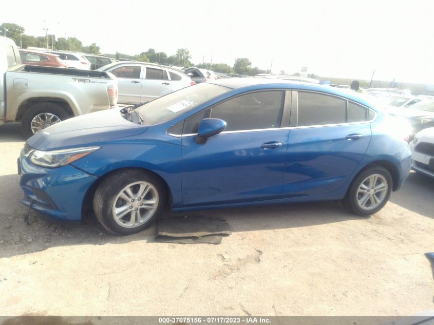 2018 CHEVROLET CRUZE LT - 3G1BE6SM9JS525932