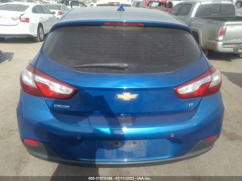 2018 CHEVROLET CRUZE LT - 3G1BE6SM9JS525932