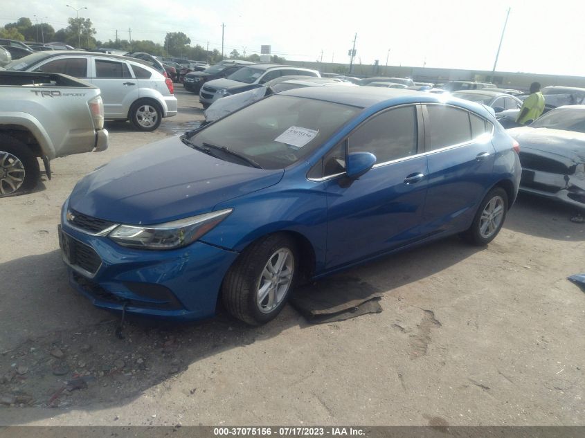 2018 CHEVROLET CRUZE LT - 3G1BE6SM9JS525932