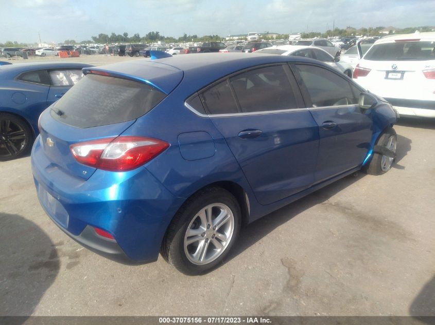 2018 CHEVROLET CRUZE LT - 3G1BE6SM9JS525932