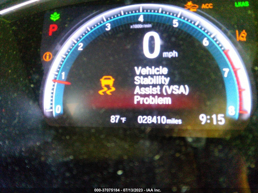VIN 19XFC1F3XME002411 2021 HONDA CIVIC SEDAN EX