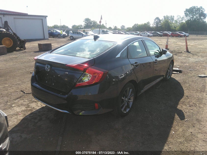 VIN 19XFC1F3XME002411 2021 HONDA CIVIC SEDAN EX