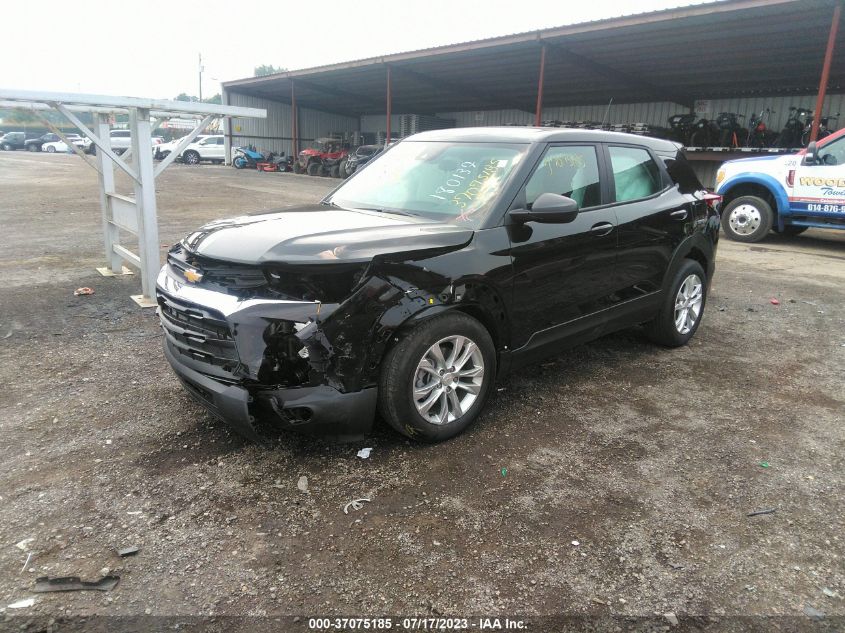 KL79MMS27PB180137 Chevrolet Trailblazer LS 2