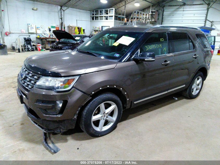 2016 FORD EXPLORER XLT - 1FM5K8D84GGA55756